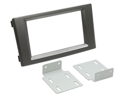 Monteringsramme 2-DIN Iveco Daily, mørkegrå i gruppen Bilstereo / Hvad passer i min bil / Iveco / Daily hos BRL (700381162012)