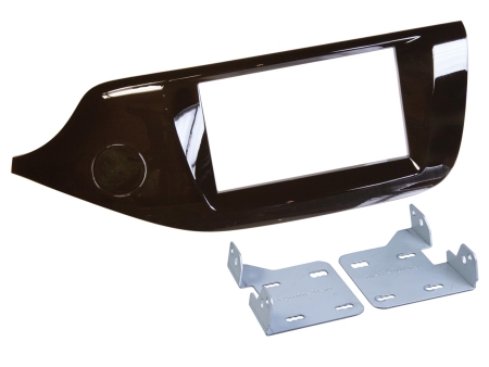 Monteringsramme 2-DIN Kia Cee'd/ProCeed, piano brun i gruppen Bilstereo / Hvad passer i min bil / Kia / Ceed / Ceed 2012-2018 / Skifte stereo Ceed 2012-2018 hos BRL (700381178332)