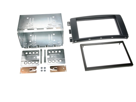 Monteringsramme 2-DIN Smart ForTwo/ForFour, sort i gruppen Nyheder hos BRL (70038119026)