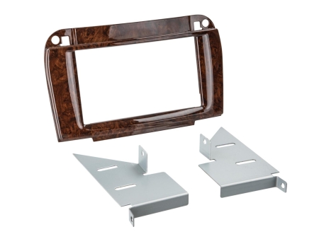 Monteringsram 2-DIN Mercedes CL/S-klasse, rodet træ i gruppen Bilstereo / Hvad passer i min bil / Mercedes / C-klasse / C-klasse 1993-2000 W202 hos BRL (70038119054)