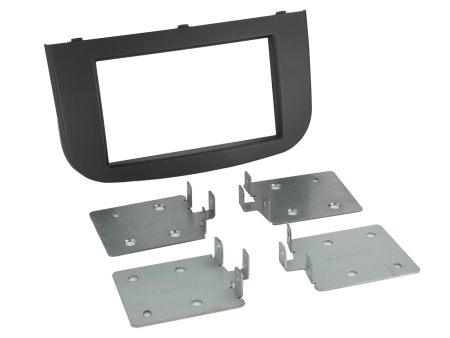 Monteringsramme 2-DIN Mitsubishi Colt, sort i gruppen Bilstereo / Hvad passer i min bil / Mitsubishi / Colt / Colt 2009-2012 hos BRL (70038120008)