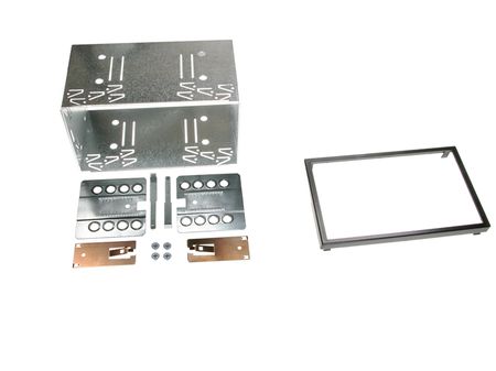Stereo plåtram Dubbel DIN 103mm i gruppen Bilstereo / Hvad passer i min bil / SAAB / 9-3 2008-2015 / 9-3 NG Facelift 2007-2015 / Skifte stereo 9-3 NG Facelift 2007-2015 hos BRL Electronics (70038123000)
