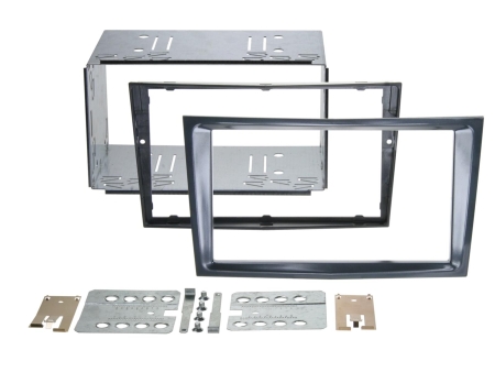 Monteringsramme 2-DIN Opel stealth-black i gruppen Bilstereo / Hvad passer i min bil / Opel / Zafira / Zafira 2005- hos BRL (700381230242)