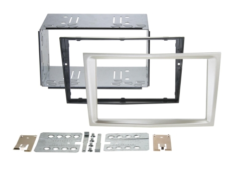 Monteringsramme 2-DIN Opel satin-sten i gruppen Bilstereo / Hvad passer i min bil / Opel / Zafira / Zafira 2005- hos BRL (700381230245)