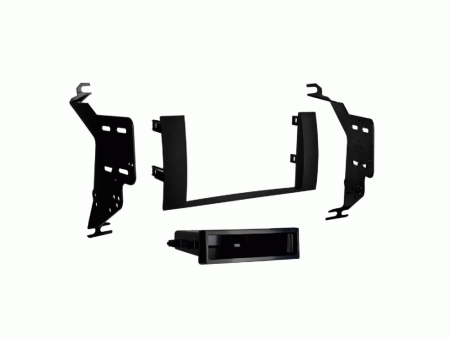 Monteringsramme 2-DIN med opbevaringsrum til Toyota Prius i gruppen Bilstereo / Hvad passer i min bil / Toyota / Prius / Prius 2004-2009 hos BRL (700381300091)