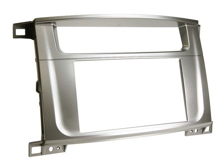 Monteringsram 2-din Toyota Land Cruiser -07 Silver i gruppen Bilstereo / Hvad passer i min bil / Toyota / Landcruiser / Landcruiser 1996-2008 hos BRL Electronics (70038130015)