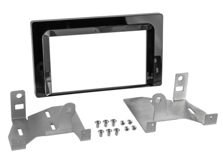 Monteringsramme 2-DIN Toyota Aygo X, piano sort i gruppen Bilstereo / Hvad passer i min bil / Toyota / Aygo / Aygo 2014-2023 hos BRL Electronics (700381300411)