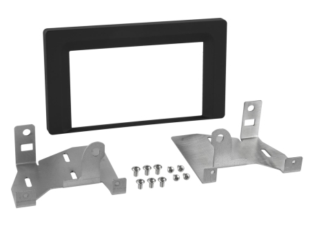 Monteringsramme 2-DIN Toyota Aygo X, mattsort i gruppen Bilstereo / Hvad passer i min bil / Toyota / Aygo / Aygo 2014-2023 hos BRL Electronics (700381300412)