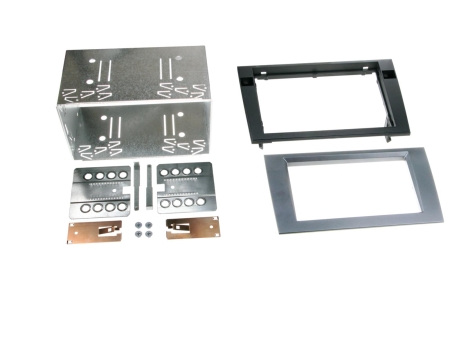 Monteringsramme 2-DIN Audi A4/Seat Exeo, antracit i gruppen Bilstereo / Hvad passer i min bil / Audi / Audi A4 / Audi A4 2004-2008 / Udskift radioen / Original 2DIN hos BRL (700381320152)