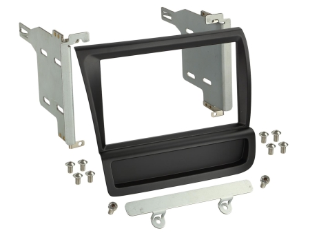 Monteringsramme 2-DIN Audi R8, sort i gruppen Bilstereo / Hvad passer i min bil / Audi / Audi R8 / Audi R8 2007- hos BRL (700381320201)