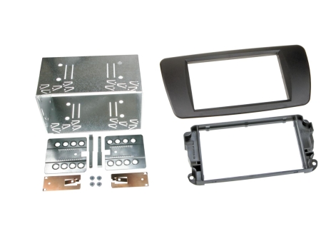 ACV Monteringsramme 2-DIN Seat Ibiza, mat sort i gruppen Bilstereo / Hvad passer i min bil / Seat / Ibiza / Ibiza 2009-2015 hos BRL (700381328062)