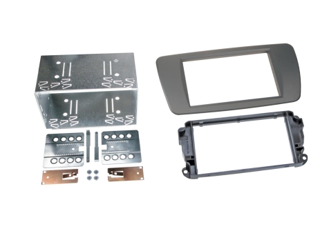 Monteringsramme 2-DIN Seat Ibiza, conemara grå i gruppen Bilstereo / Hvad passer i min bil / Seat / Ibiza / Ibiza 2009-2015 hos BRL (700381328063)