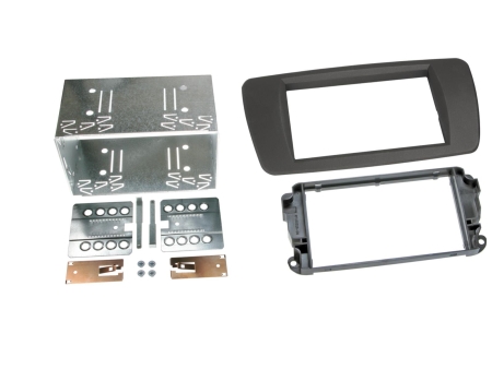Monteringsramme 2-DIN Seat Ibiza, tuam grå i gruppen Bilstereo / Hvad passer i min bil / Seat / Ibiza / Ibiza 2009-2015 hos BRL (700381328066)