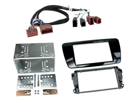 ACV Monteringsramme 2-DIN Seat Ibiza, piano sort i gruppen Bilstereo / Hvad passer i min bil / Seat / Ibiza / Ibiza 2009-2015 hos BRL (700381328084)