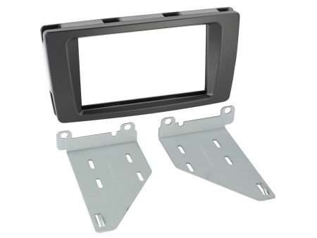Monteringsramme 2-DIN Skoda Octavia/Yeti, sort i gruppen Bilstereo / Hvad passer i min bil / Skoda / Skoda Yeti / Skoda Yeti 2009-2017 hos BRL (700381340081)