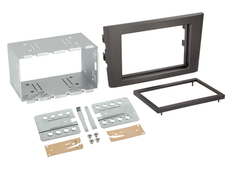 Monteringsramme 2-DIN Volvo XC90, sort i gruppen Bilstereo / Hvad passer i min bil / Volvo / Volvo XC90 / Volvo XC90 2003-2014 hos BRL (70038135207)