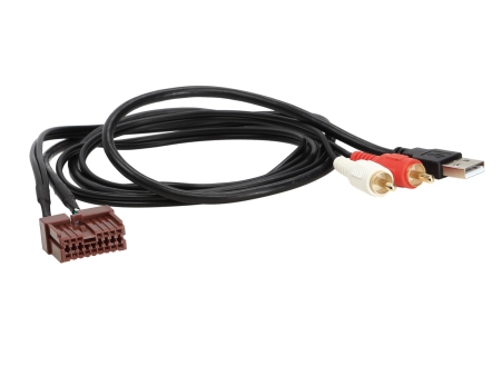 USB/AUX-adapter Hyundai, forskellige modeller i gruppen Bilstereo / Hvad passer i min bil / Hyundai / Santa Fe / Santa Fe 2006-2012 hos BRL (700441140005)