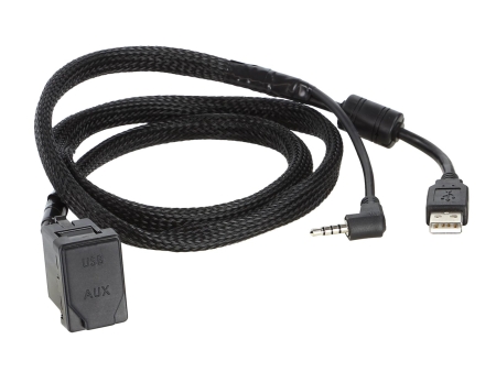 USB/AUX-adapter Toyota forskellige køretøjer i gruppen Bilstereo / Hvad passer i min bil / Toyota / iQ / iQ 2009-2015 hos BRL (700441300002)