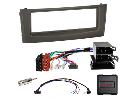 1-DIN Monteringsramme Fiat Grande Punto/Linea sort i gruppen Bilstereo / Hvad passer i min bil / Fiat / Linea hos BRL (700611094142)