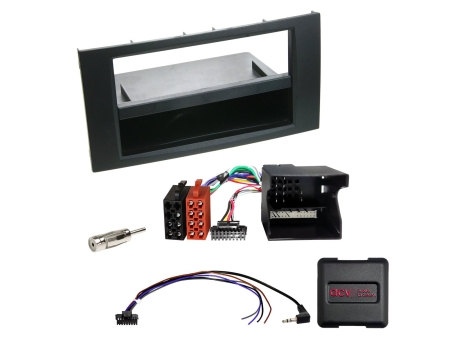 2-DIN Kit med prylfack Ford, SWC/analog/antenn i gruppen Bilstereo / Hvad passer i min bil / Ford / Focus / Focus 1998-2004 / Skifte stereo Focus 1998-2004 hos BRL (700611114081)