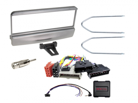 1-DIN Kit Ford sølv, 8Pin/8Pin/17Pin i gruppen Bilstereo / Hvad passer i min bil / Ford / Focus / Focus 1998-2004 / Skifte stereo Focus 1998-2004 hos BRL (700611114111)
