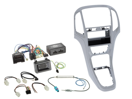 1/2-DIN Installationssæt med Opbevaringsrum Opel Astra J i gruppen Bilstereo / Hvad passer i min bil / Opel / Astra / Astra 2015-2022 hos BRL (700611230233)