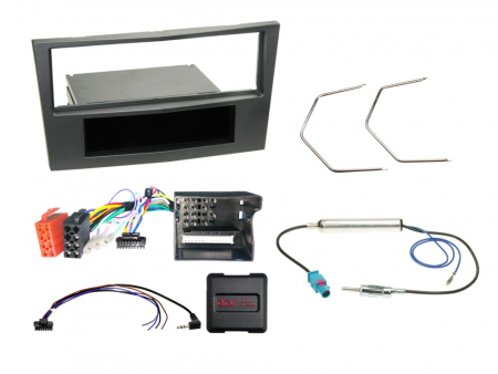 1-DIN Installationssæt med opbevaringsrum Opel, kul i gruppen Bilstereo / Hvad passer i min bil / Opel / Zafira / Zafira 2005- hos BRL (700611230241)