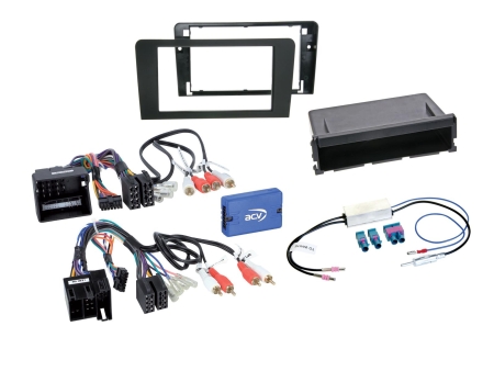 Installationssæt 1/2-DIN med opbevaringsrum Audi A3 2003-2013 i gruppen Bilstereo / Hvad passer i min bil / Audi / Audi A3 / Audi A3 2004-2013 hos BRL (700611320141)