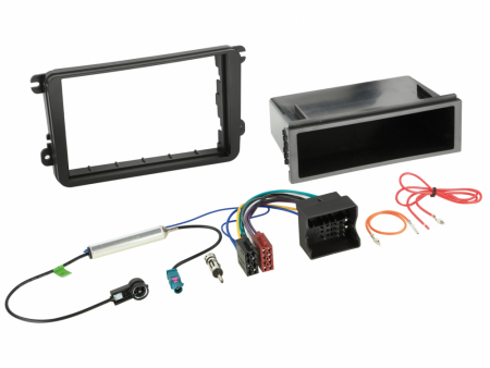 ACV installationskit Volkswagen, enkel-din (ej Can-BUS) i gruppen Bilstereo / Hvad passer i min bil / Volkswagen / Golf / Golf Mk5 2004-2009 / Skifte stereo Golf Mk5 2004-2009 hos BRL Electronics (7006113201501)