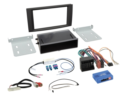 ACV Installationssæt 1/2-DIN med opbevaringsrum, VW T5/Touareg i gruppen Bilstereo / Hvad passer i min bil / Volkswagen / Transporter / Transporter T5.1 2010-2015 / Skift stereo Transporter T5.1 2010-2015 hos BRL (700611320272)