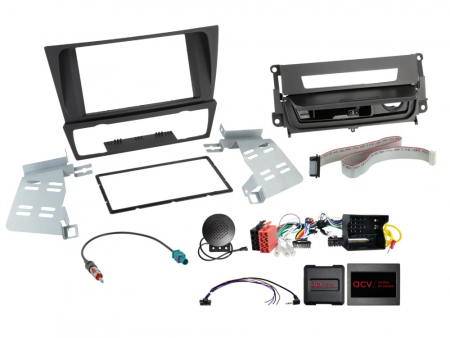 ACV Installationssæt 2-DIN BMW 3-serie E90/E91, sort i gruppen Bilstereo / Hvad passer i min bil / BMW / BMW 3-serie / BMW E90/E91/E92/E93 2005-2011 / Skifte stereo BMW E90/E91/E92/E93 2005-2011 hos BRL (700621023093)