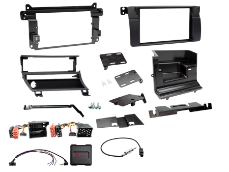 2-DIN Kit BMW 3-serie E46, SWC/antenneadapter i gruppen Bilstereo / Hvad passer i min bil / BMW / BMW 3-serie / BMW E36 1992-2002 / Skifte stereo BMW E36 1992-2002 hos BRL (700621023182)