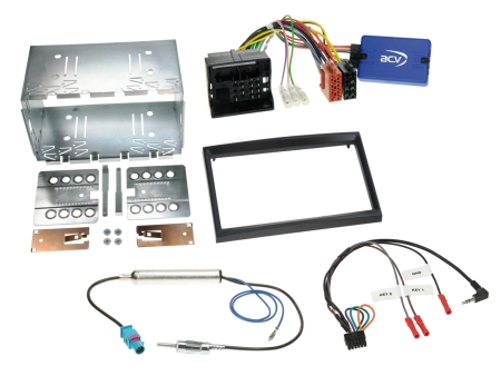 2-DIN Kit Citroen/Fiat/Peugeot/Toyota i gruppen Bilstereo / Hvad passer i min bil / Citroën / C3 / C3 2002-2009 hos BRL (700621040022)