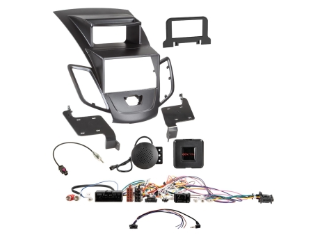2-DIN Installationssæt Ford Fiesta, sort i gruppen Bilstereo / Hvad passer i min bil / Ford / Fiesta / Fiesta 2013-2017 hos BRL (700621114211)