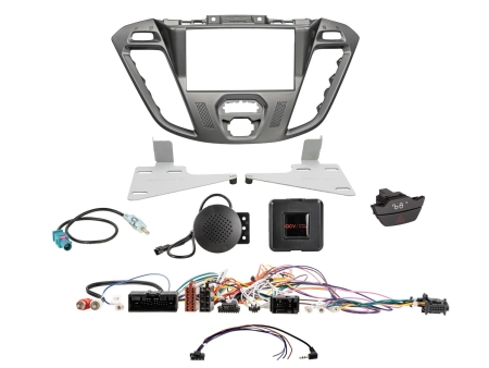 2-DIN Kit Ford Custom 2012-2016, phoenix sølv i gruppen Bilstereo / Hvad passer i min bil / Ford / Transit Custom / Transit Custom 2013-2023 hos BRL (700621114267)