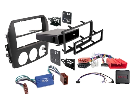 Monteringsramme 2-DIN med opbevaringsrum Mazda Miata/MX-5 2005-2009 i gruppen Bilstereo / Hvad passer i min bil / Mazda / Mazda Miata / Mazda Miata 2009-2010 hos BRL (700621170051)
