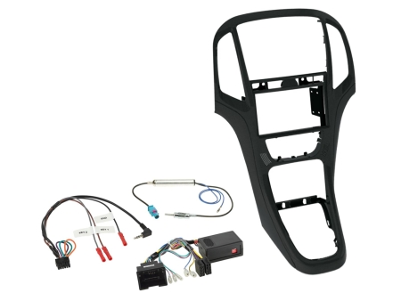 2-DIN Kit Opel Astra J 2009-2018, perlemorssort i gruppen Bilstereo / Hvad passer i min bil / Opel / Astra / Astra 2015-2022 hos BRL (700621230235)