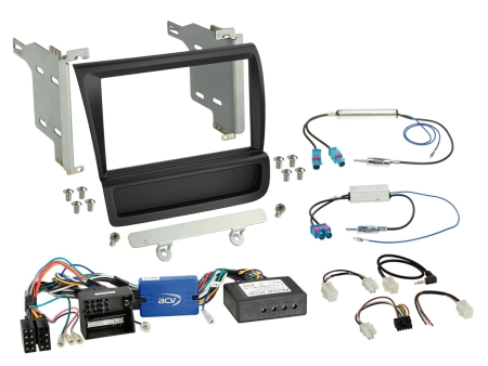 ACV Installationssæt 2-DIN Audi R8 sort i gruppen Bilstereo / Hvad passer i min bil / Audi / Audi R8 / Audi R8 2007- hos BRL Electronics (700621320201)
