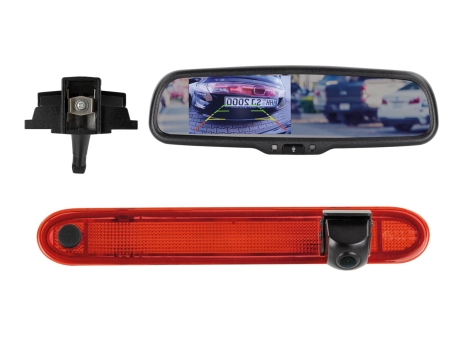 Bagkamera/monitor sæt Mercedes/Renault i gruppen Bilstereo / Hvad passer i min bil / Renault / Kangoo / Kangoo 2007-2020 hos BRL (7007711909002)