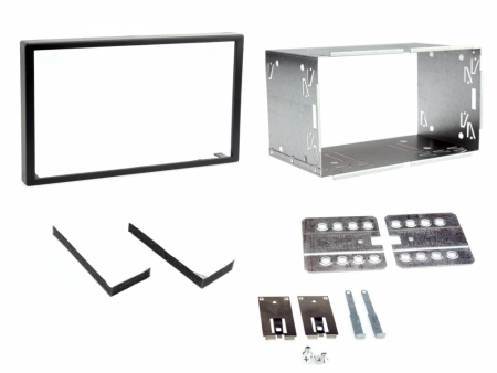 Universal 2-DIN Monteringsram i gruppen Bilstereo / Tilbehør / Monteringstilbehør hos BRL Electronics (701CT23UN01)