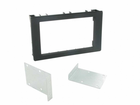 Monteringsram dubbeldin Saab 9.3 2007-2015 i gruppen Bilstereo / Hvad passer i min bil / SAAB / 9-3 2008-2015 / 9-3 NG Facelift 2007-2015 / Skifte stereo 9-3 NG Facelift 2007-2015 hos BRL (701CT24SA10)