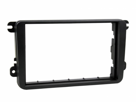 Monteringsram Volkswagen - 2005-2015, dubbel-DIN i gruppen Bilstereo / Hvad passer i min bil / Volkswagen / Transporter / Transporter T6 2015-2020 / Skift stereo Transporter T6 2015-2020 hos BRL Electronics (701CT24VW06)