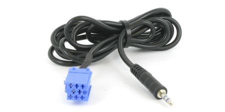 Blaupunkt Blå Mini ISO till 3,5mm kontakt i gruppen Bilstereo / Smartphone i bilen / AUX & USB i bilen hos BRL Electronics (701CT29BP02)