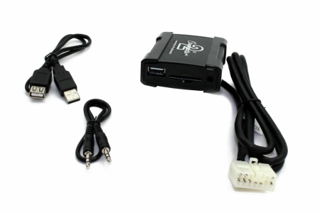 USB, AUX & Micro SD-adapter till ett flertal Toyota modeller i gruppen Bilstereo / Hvad passer i min bil / Toyota / Supra / Supra 1993-2002 hos BRL Electronics (701CTATYUSB001)