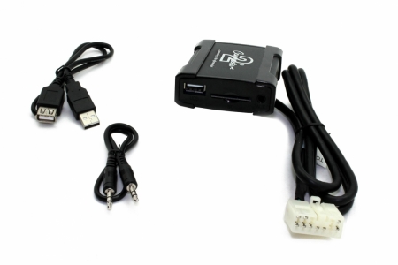 USB, AUX & Micro SD-adapter till ett flertal Toyota modeller i gruppen Bilstereo / Hvad passer i min bil / Toyota / Supra / Supra 1993-2002 hos BRL (701CTATYUSB001)