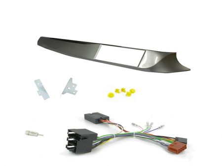 Installationskit Alfa Romeo Giulietta 10-14, Silver i gruppen Bilstereo / Hvad passer i min bil / Alfa Romeo / Alfa Romeo Giulietta / Alfa Romeo Giulietta 2010-2013 hos BRL (701CTKAR03)