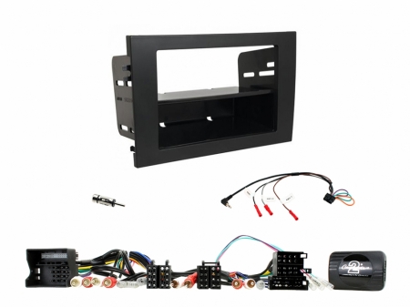 Installationskit Audi A4 2001 - 2008 (Dubbel-din) i gruppen Bilstereo / Hvad passer i min bil / Audi / Audi A4 / Audi A4 2004-2008 / Udskift radioen / Original 2DIN hos BRL Electronics (701CTKAU09)