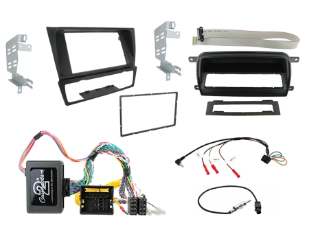 Installationskit BMW E90 06-12, Automatisk A/C i gruppen Bilstereo / Hvad passer i min bil / BMW / BMW 3-serie / BMW E90/E91/E92/E93 2005-2011 / Skifte stereo BMW E90/E91/E92/E93 2005-2011 hos BRL Electronics (701CTKBM011)