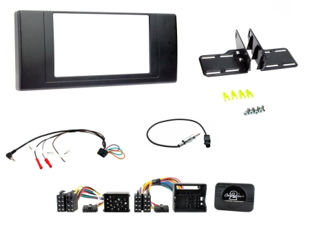 Installationskit BMW X5 99-06 i gruppen Bilstereo / Hvad passer i min bil / BMW / BMW X5 / BMW X5 2000-2006 hos BRL Electronics (701CTKBM05)