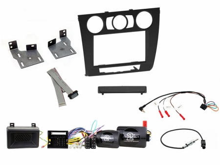 Installationskit BMW 1-Serie E81 2007>, Manuell A/C i gruppen Bilstereo / Hvad passer i min bil / BMW / BMW 1 serie / BMW E81/E82/E87/E88 2007-2012 hos BRL Electronics (701CTKBM09)